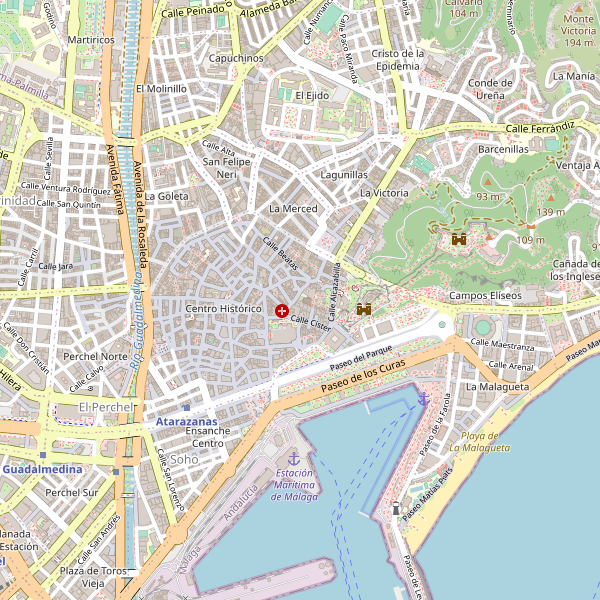 Thumbnail Mapa de Málaga