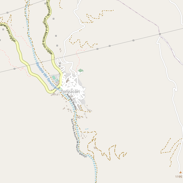 Mapa de bedandbreakfast en Torvizcón Thumbnail