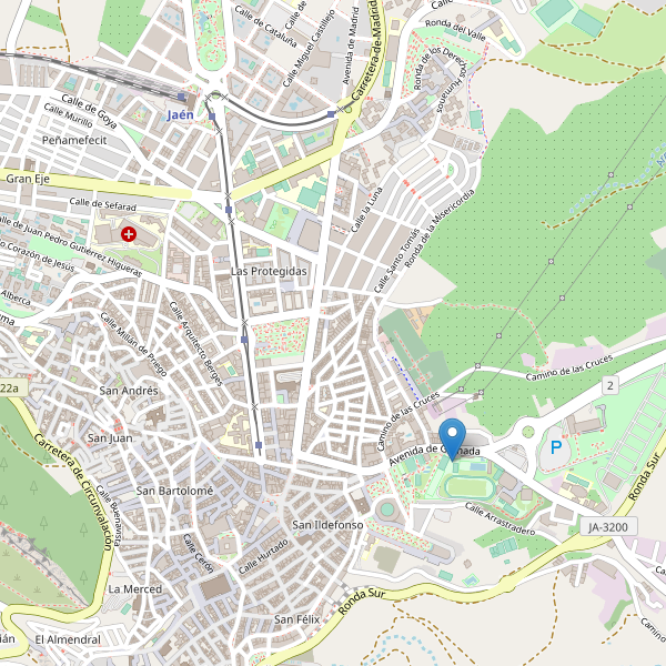 Mapa de aparcamientos-bicicletas en Jaén Thumbnail