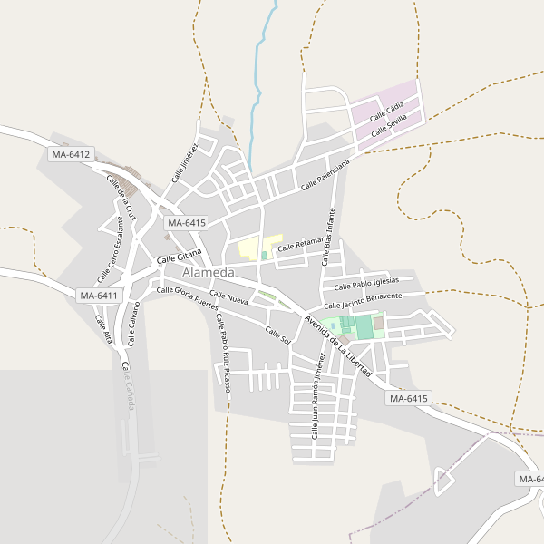 Mapa de aparcamientos en Alameda Thumbnail