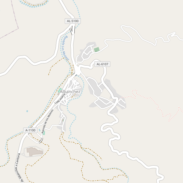 Mapa de aparcamientos en Albanchez Thumbnail