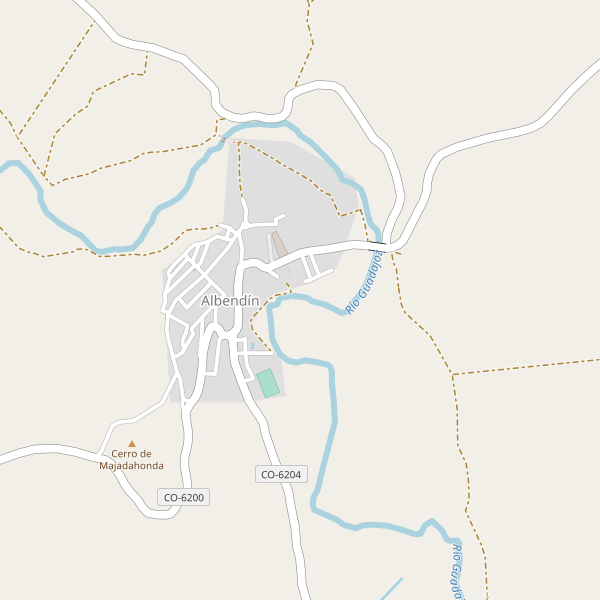 Mapa de aparcamientos en Albendín Thumbnail