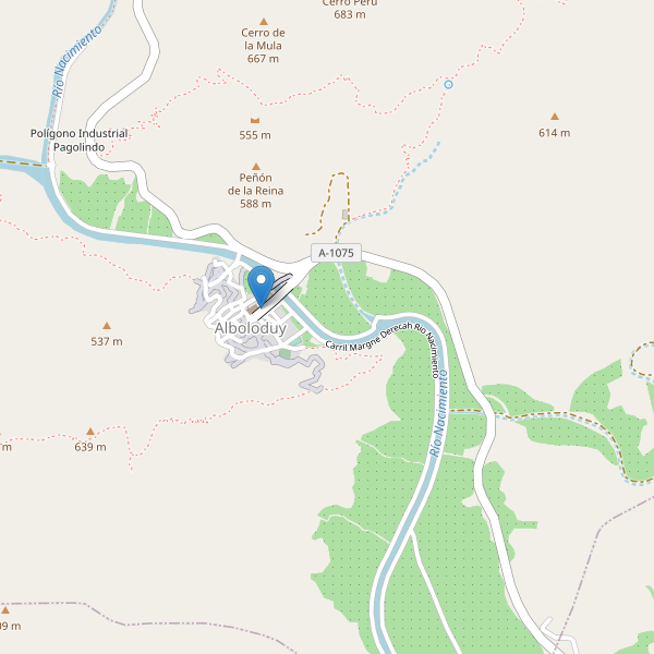 Mapa de aparcamientos en Alboloduy Thumbnail