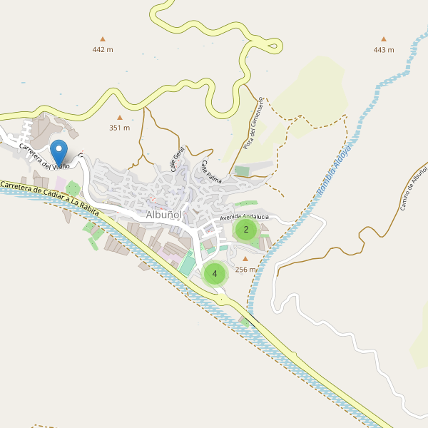 Mapa de aparcamientos en Albuñol Thumbnail