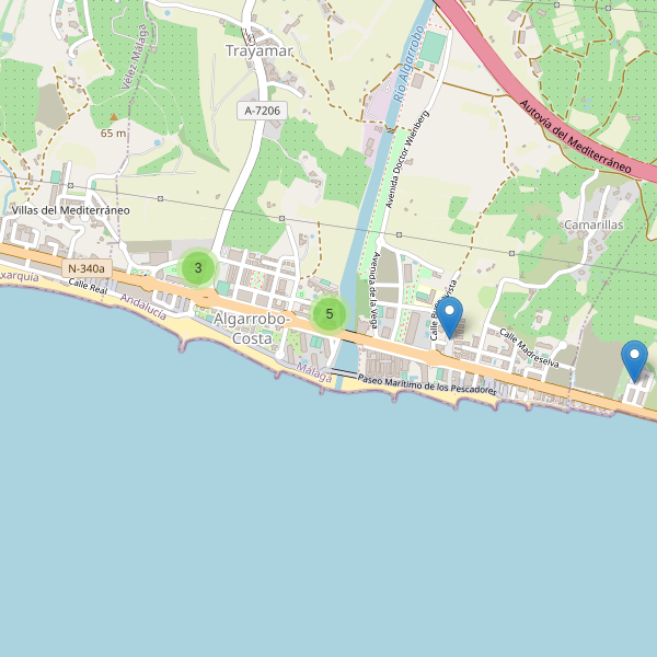 Mapa de aparcamientos en Algarrobo-Costa Thumbnail