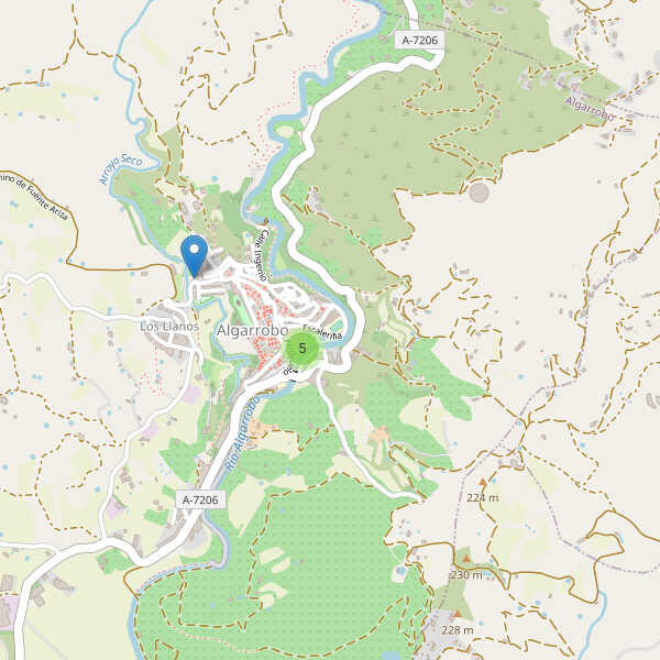 Mapa de aparcamientos en Algarrobo Thumbnail