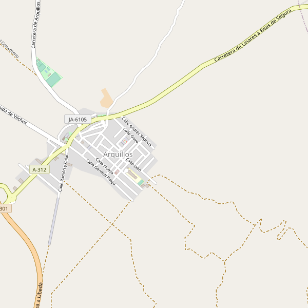 Mapa de aparcamientos en Arquillos Thumbnail