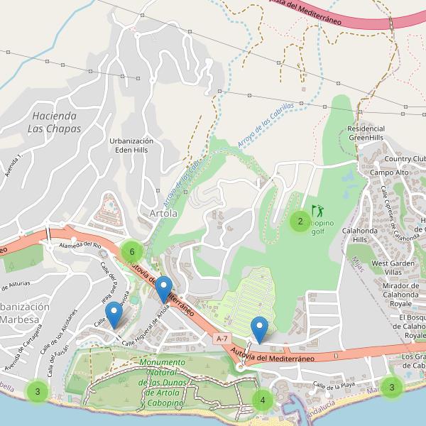 Mapa de aparcamientos en Artola Thumbnail