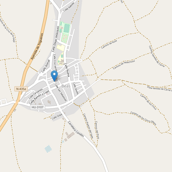 Mapa de aparcamientos en Beas Thumbnail