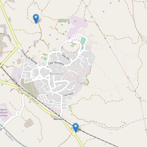 Mapa de aparcamientos en Benalúa Thumbnail