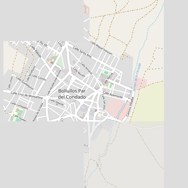 Mapa de aparcamientos en Bollullos Par del Condado Thumbnail