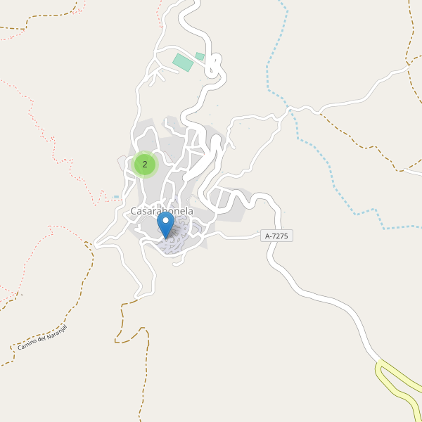 Mapa de aparcamientos en Casarabonela Thumbnail