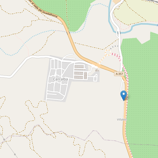 Mapa de aparcamientos en Cerralba Thumbnail