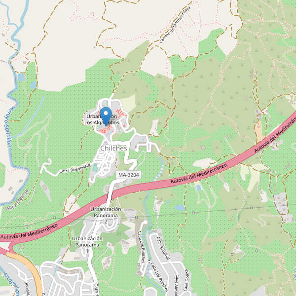 Mapa de aparcamientos en Chilches (MA) Thumbnail