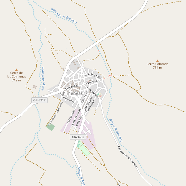 Mapa de aparcamientos en Chimeneas Thumbnail