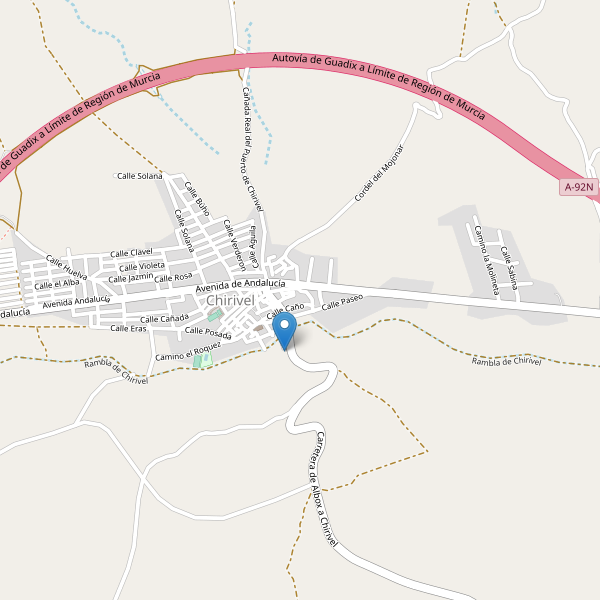 Mapa de aparcamientos en Chirivel Thumbnail