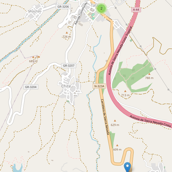 Mapa de aparcamientos en Chite Thumbnail