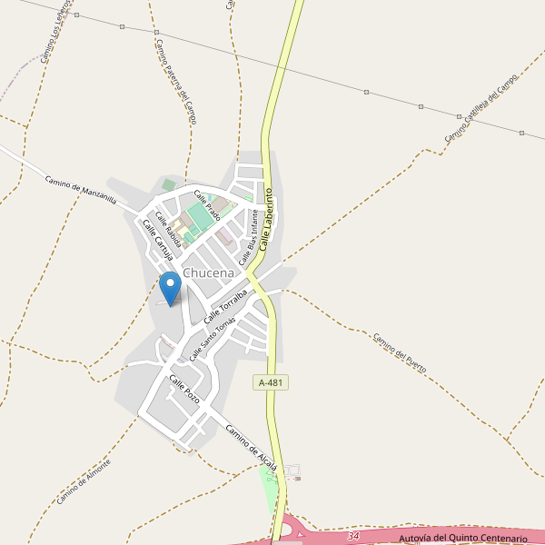 Mapa de aparcamientos en Chucena Thumbnail