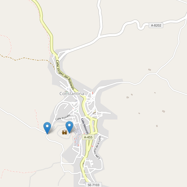 Mapa de aparcamientos en Constantina Thumbnail