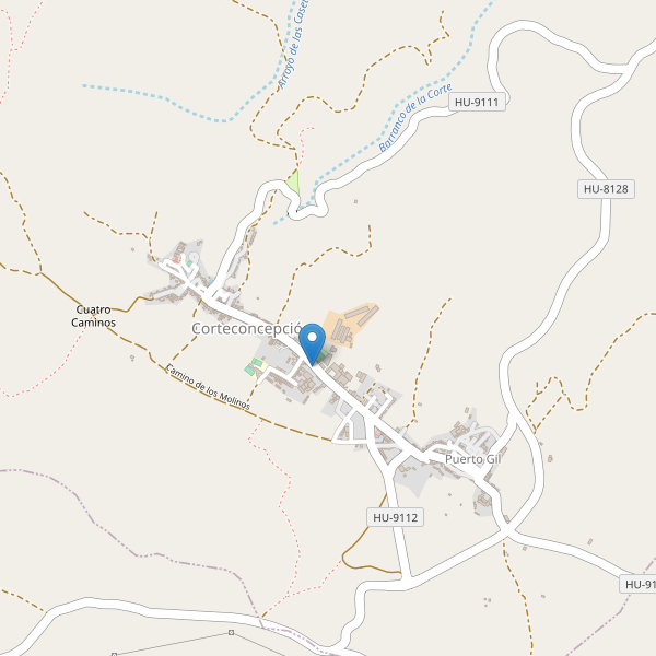 Mapa de aparcamientos en Corteconcepción Thumbnail