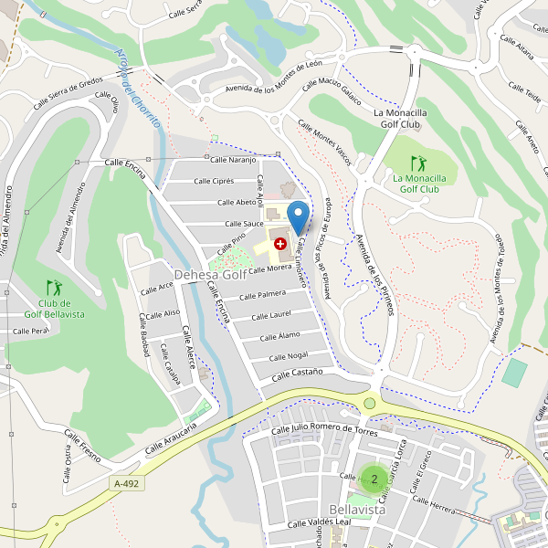 Mapa de aparcamientos en Dehesa Golf Thumbnail