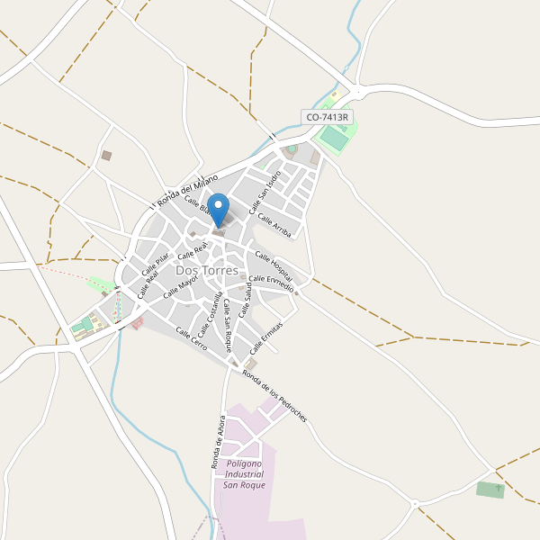 Mapa de aparcamientos en Dos Torres Thumbnail