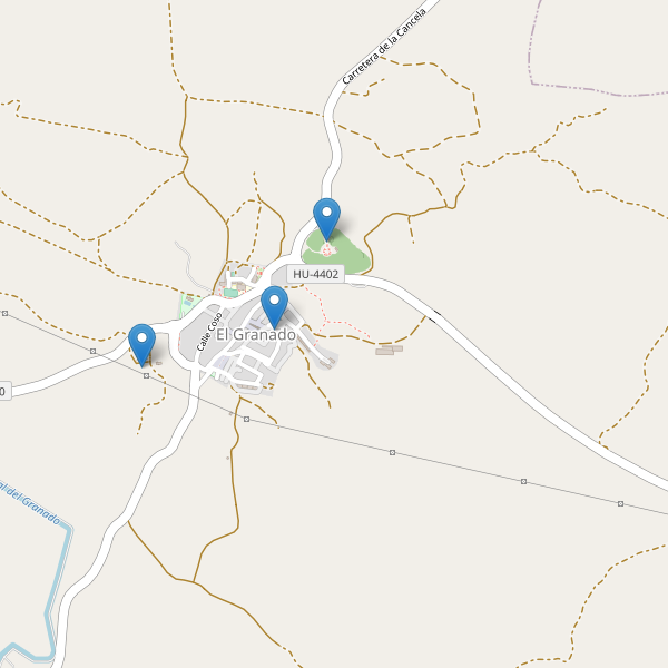 Mapa de aparcamientos en El Granado Thumbnail