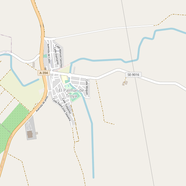 Mapa de aparcamientos en El Palmar de Troya Thumbnail