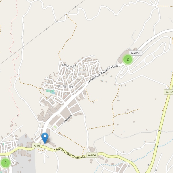 Mapa de aparcamientos en El Rodeo Thumbnail