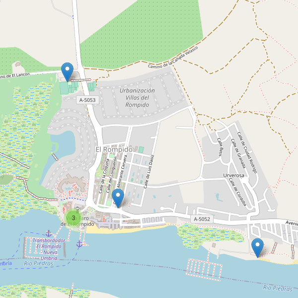 Mapa de aparcamientos en El Rompido Thumbnail