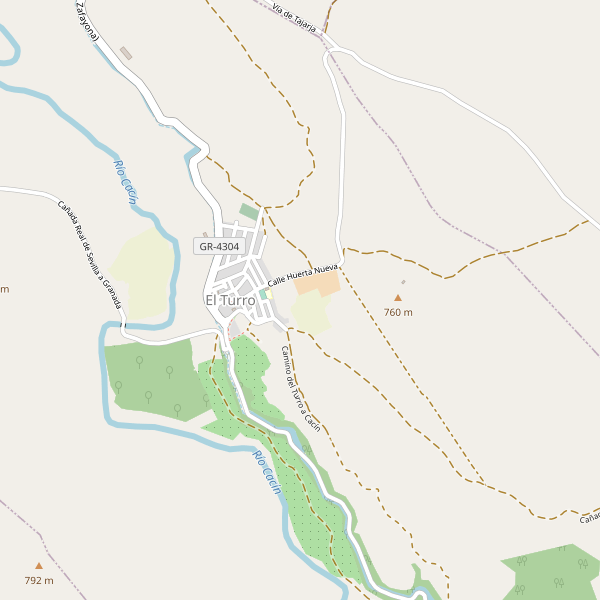 Mapa de aparcamientos en El Turro Thumbnail