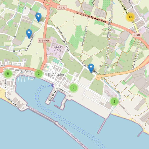 Mapa de aparcamientos en El Varadero Thumbnail