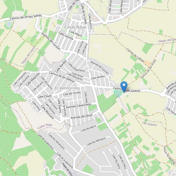 Mapa de aparcamientos en El Ventorrillo Thumbnail