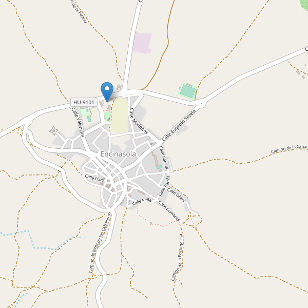 Mapa de aparcamientos en Encinasola Thumbnail