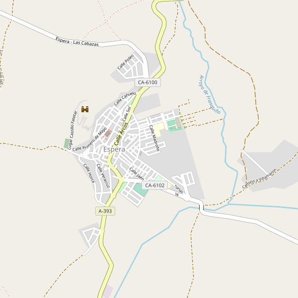 Mapa de aparcamientos en Espera Thumbnail