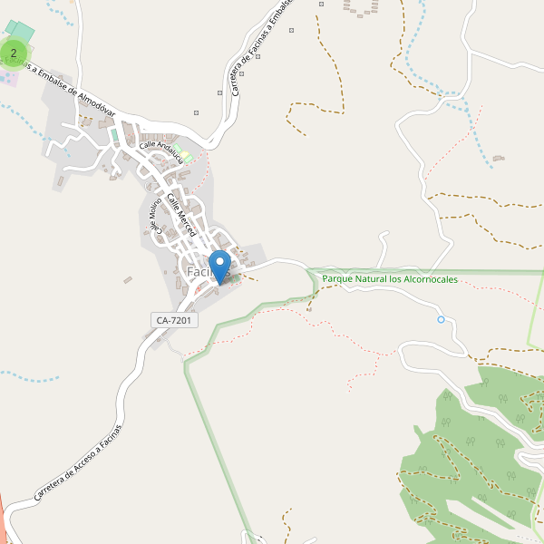 Mapa de aparcamientos en Facinas Thumbnail