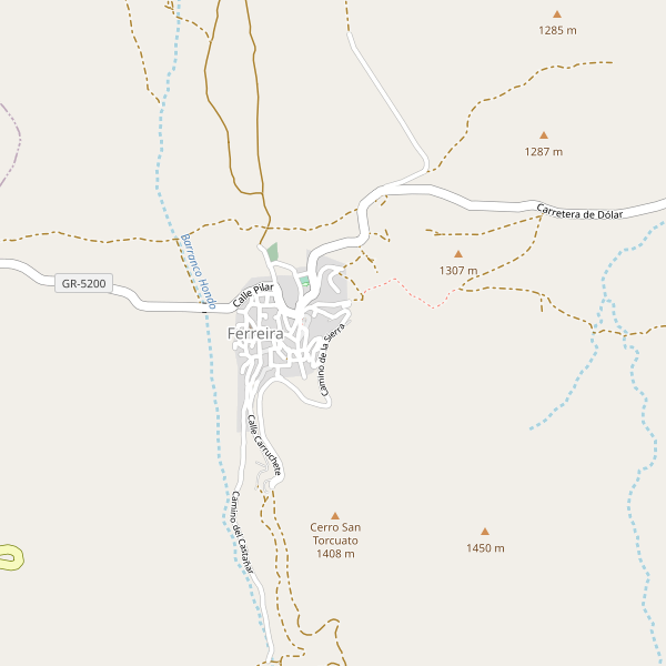 Mapa de aparcamientos en Ferreira (GR) Thumbnail