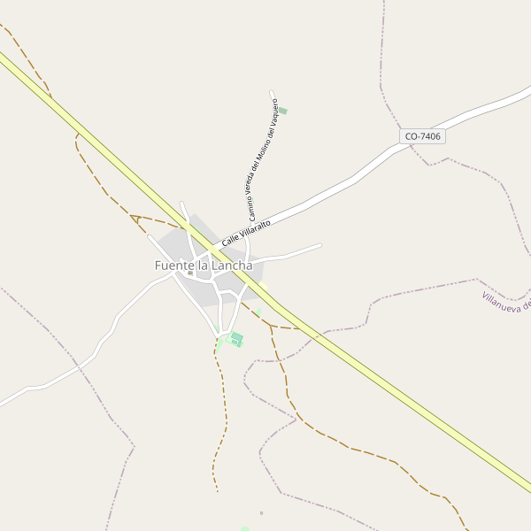 Mapa de aparcamientos en Fuente la Lancha Thumbnail