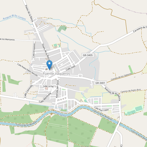 Mapa de aparcamientos en Fuente Vaqueros Thumbnail