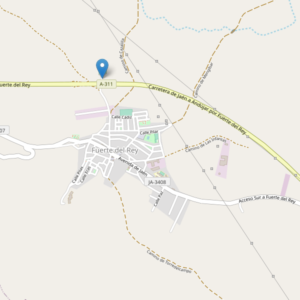 Mapa de aparcamientos en Fuerte del Rey Thumbnail