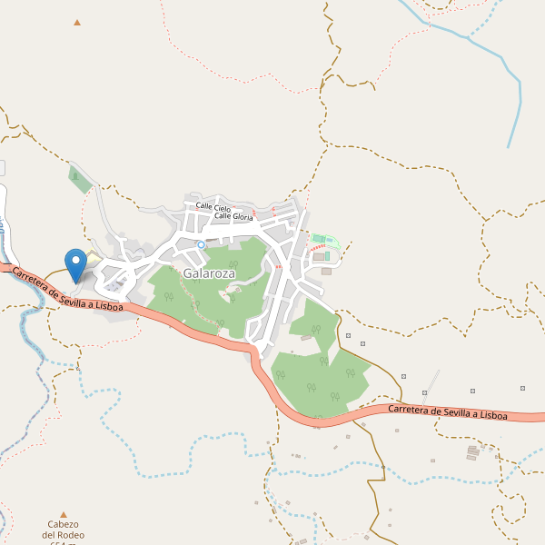 Mapa de aparcamientos en Galaroza Thumbnail