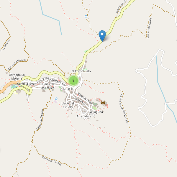 Mapa de aparcamientos en Gaucín Thumbnail