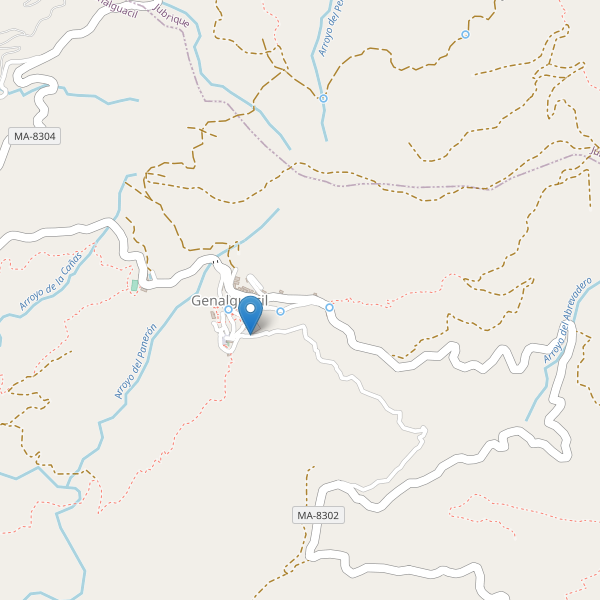 Mapa de aparcamientos en Genalguacil Thumbnail