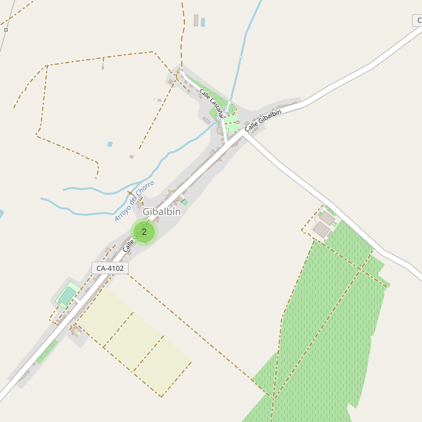 Mapa de aparcamientos en Gibalbín Thumbnail