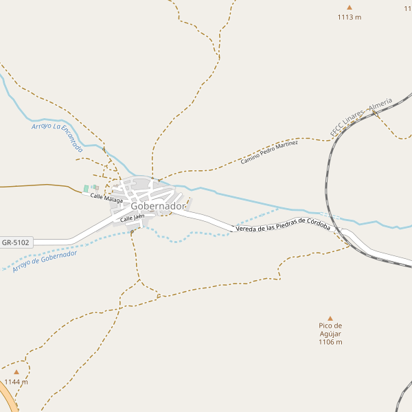 Mapa de aparcamientos en Gobernador Thumbnail