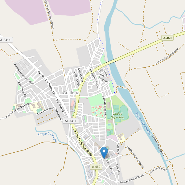 Mapa de aparcamientos en Guillena Thumbnail