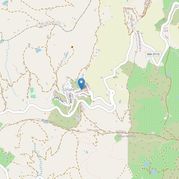 Mapa de aparcamientos en Iznate Thumbnail