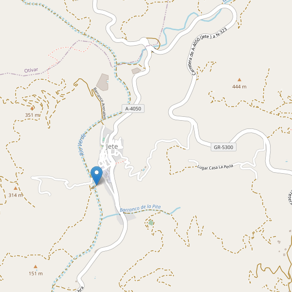 Mapa de aparcamientos en Jete Thumbnail