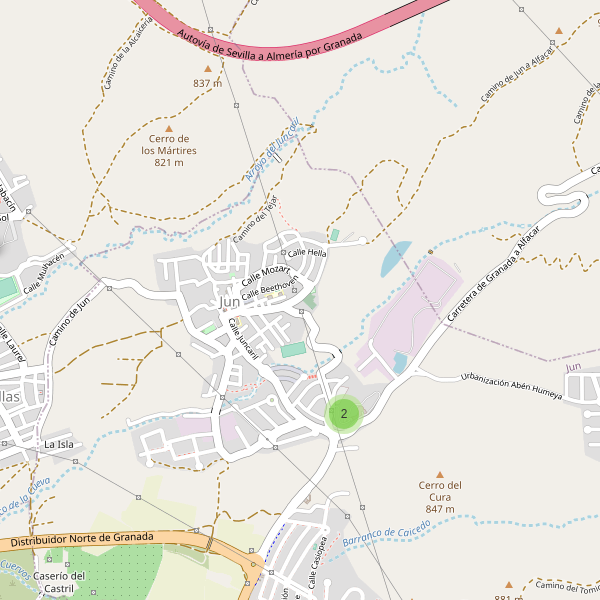 Mapa de aparcamientos en Jun Thumbnail