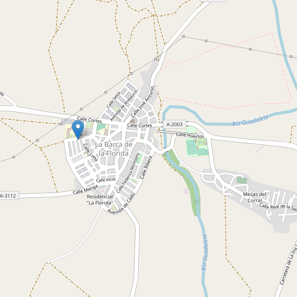 Mapa de aparcamientos en La Barca de la Florida Thumbnail